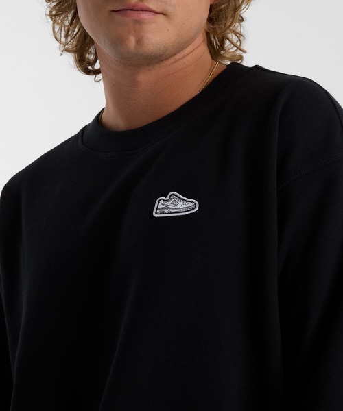 NEW BALANCE(ニューバランス)の「Athletics 550 Grey Day スウェットクルー(スウェット・メンズ・ライトグレー/ブラック・XX-LARGE/X-LARGE/LARGE/MEDIUM/SMALL)」の5枚目の写真