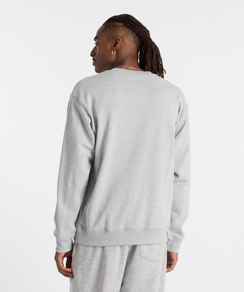 NEW BALANCE(ニューバランス)の「Athletics 550 Grey Day スウェットクルー(スウェット・メンズ・ライトグレー/ブラック・XX-LARGE/X-LARGE/LARGE/MEDIUM/SMALL)」の9枚目の写真