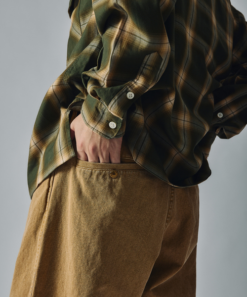 J.S STEAD ジャーナルスタンダード パンツ セール】J.S.Homestead / Stead ピグメントキャンバス フリスコパンツ