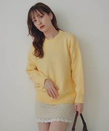 オーバーサイズ」に該当するレディースのニット/セーター
