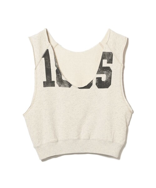 BEAMS BOY（ビームスボーイ）の「カットオフ スウェット ベスト（ベスト・レディース・ナチュラル/バイオレット・ONE SIZE）」の11枚目の写真