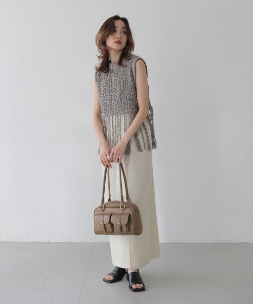 【セール】【CLEIO】ベルテッドスクエアショルダーバッグ（ショルダーバッグ）｜CLEIO（クレイオ）