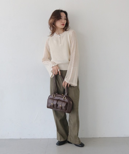 【セール】【CLEIO】ベルテッドスクエアショルダーバッグ（ショルダーバッグ）｜CLEIO（クレイオ）