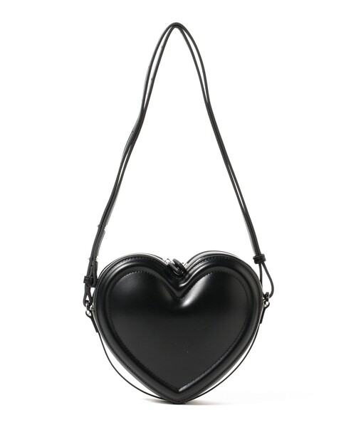 Ray BEAMS（レイビームス）の「JW PEI / Heart Shape Bag（ショルダーバッグ・レディース・ブラック/レッド・ONE SIZE）」の11枚目の写真