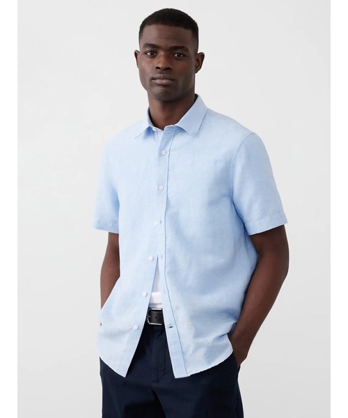 セール】BANANA REPUBLIC FACTORY STORE リネンブレンドシャツ