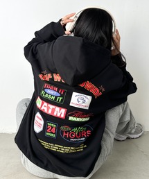 HUF（ハフ）の「HUF(ハフ)/PROMO P/O HOODIE/パーカー スウェット フーディー オーバーサイズ バックプリント（パーカー）」