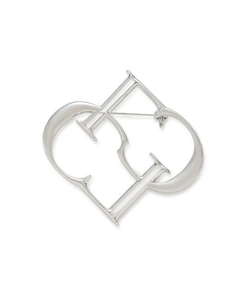 CELFORD（セルフォード）の「CLロゴメタルブローチ（ブローチ/コサージュ・レディース・ゴールド/シルバー・FREE）」の2枚目の写真