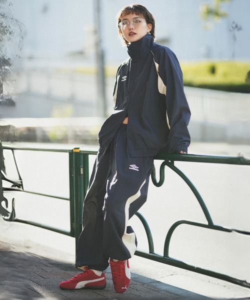 セール】UMBROxムラサキスポーツ トラックパンツ オーバーサイズ