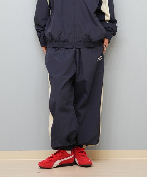 スカルプター×アンブロ　パンツ SCULPTOR Velour Soccer Jersey BLACK 22FA-I（スカルプター