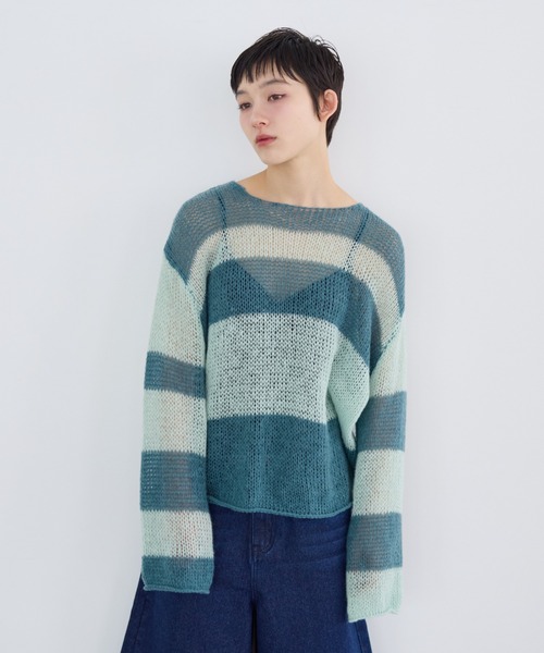 archive BOYCOTT レイヤード ボーダー ニット 4. 1174 デストロイボーダーニット – WEGO ONLINE STORE