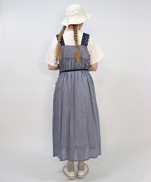 haupia(ハウピア)の「旅する花。【ワンピース】(ワンピース・レディース・オフホワイト/チャコールグレー/ネイビー・MEDIUM)」の7枚目の写真