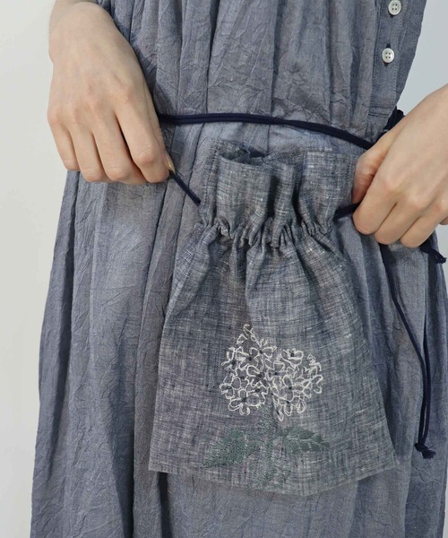 haupia(ハウピア)の「旅する花。【ワンピース】(ワンピース・レディース・オフホワイト/チャコールグレー/ネイビー・MEDIUM)」の9枚目の写真