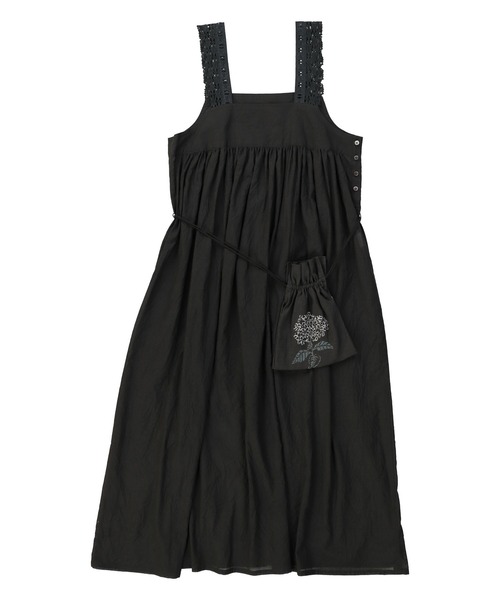 haupia(ハウピア)の「旅する花。【ワンピース】(ワンピース・レディース・オフホワイト/チャコールグレー/ネイビー・MEDIUM)」の4枚目の写真