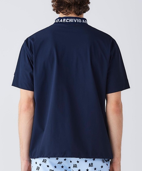 archivio(アルチビオ)の「<MENS>ロゴネック半袖プルオーバー(Tシャツ/カットソー・メンズ・ホワイト/ネイビー・L/M/LL)」の11枚目の写真