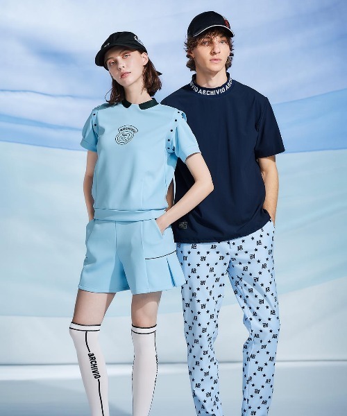 archivio(アルチビオ)の「<MENS>ロゴネック半袖プルオーバー(Tシャツ/カットソー・メンズ・ホワイト/ネイビー・L/M/LL)」の13枚目の写真