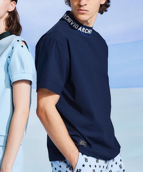 ARCHIVIO　メンズ半袖ベスト ARCHIVIO メンズ半袖ベスト アルチビオ メンズ ベスト - ゴルフウェア