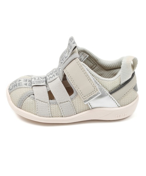 IFME(イフミー)の「BABY|ifme nature ワイドテープウォーターシューズ(サンダル・キッズ・ブルー/ベージュ・12.0cm/12.5cm/13.0cm/13.5cm/14.0cm/14.5cm/15.0cm)」の5枚目の写真