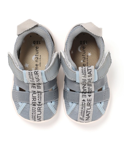IFME(イフミー)の「BABY|ifme nature ワイドテープウォーターシューズ(サンダル・キッズ・ブルー/ベージュ・12.0cm/12.5cm/13.0cm/13.5cm/14.0cm/14.5cm/15.0cm)」の14枚目の写真