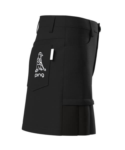 PING ブラック スカート Lサイズ　新品 セール】【PING APPAREL】全方向ストレッチドビープルーツ