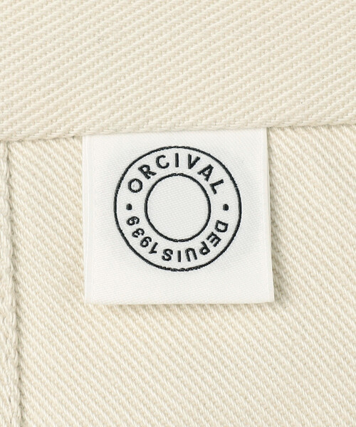 ORCIVAL(オーシバル)の「ORCIVAL | カツラギ 立体裁断ワイドパンツ WOMEN(デニムパンツ・レディース・ブラック/ベージュ系その他・2/1)」の16枚目の写真