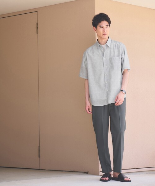 green label relaxing（グリーンレーベルリラクシング）の「オルマイ イージーパンツ -ストレッチ・防シワ-（その他パンツ・メンズ・ダークグレー/ベージュ/ブラック/ロイヤルブルー/モカ・L/M/S/XL）」の6枚目の写真