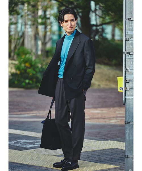 green label relaxing（グリーンレーベルリラクシング）の「オルマイ イージーパンツ -ストレッチ・防シワ-（その他パンツ・メンズ・ダークグレー/ベージュ/ブラック/ロイヤルブルー/モカ・L/M/S/XL）」の12枚目の写真