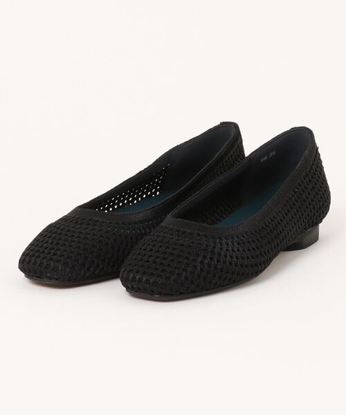 tsumori chisato WALK(ツモリチサトウォーク)の「メッシュニットカッターパンプス(パンプス・レディース・ベージュ/ブラック/ブラック系その他・22.5cm/23.0cm/23.5cm/24.0cm/24.5cm)」の2枚目の写真