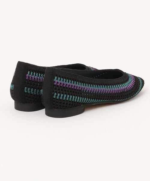 tsumori chisato WALK(ツモリチサトウォーク)の「メッシュニットカッターパンプス(パンプス・レディース・ベージュ/ブラック/ブラック系その他・22.5cm/23.0cm/23.5cm/24.0cm/24.5cm)」の4枚目の写真