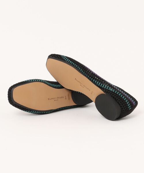 tsumori chisato WALK(ツモリチサトウォーク)の「メッシュニットカッターパンプス(パンプス・レディース・ベージュ/ブラック/ブラック系その他・22.5cm/23.0cm/23.5cm/24.0cm/24.5cm)」の5枚目の写真