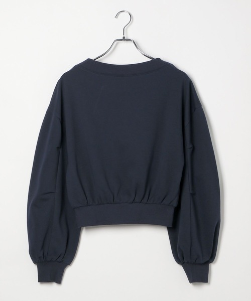 Heather（ヘザー）の「リボン刺繍裏毛スウェット　324835（スウェット・レディース・ネイビー/グレー/オートミール・FREE）」の11枚目の写真