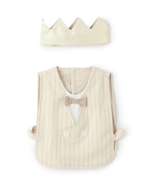 petit main（プティマイン）の「BOYS　おめかしベストセット（その他ベビー用品・キッズ・ライトグレー/ライトベージュ・F）」の5枚目の写真