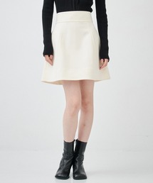 【CLANE/クラネ】WIDE BELT CONSTRUCTIVE MINI SKIRT