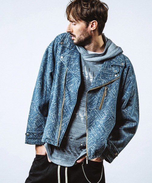 IRIDIUM ライダースジャケット wjk reluxe】synthetic suede leather Thinsulate rider jacket