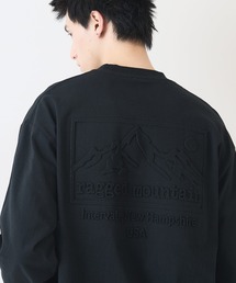 【RAGGED MOUNTAIN/ラギットマウンテン】エンボス加工ロゴロンT