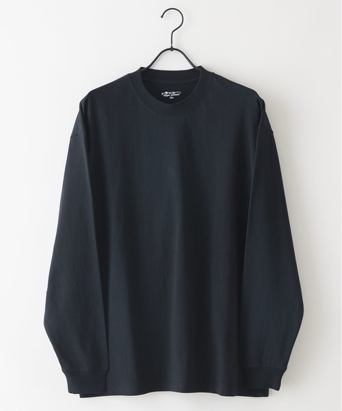 ragged mountain(ラギットマウンテン)の「【RAGGED MOUNTAIN/ラギットマウンテン】エンボス加工ロゴロンT(Tシャツ/カットソー・メンズ・ホワイト/ブラック/パープル/ベージュ/ブラウン/ネイビー・MEDIUM/LARGE/X-LARGE)」の13枚目の写真
