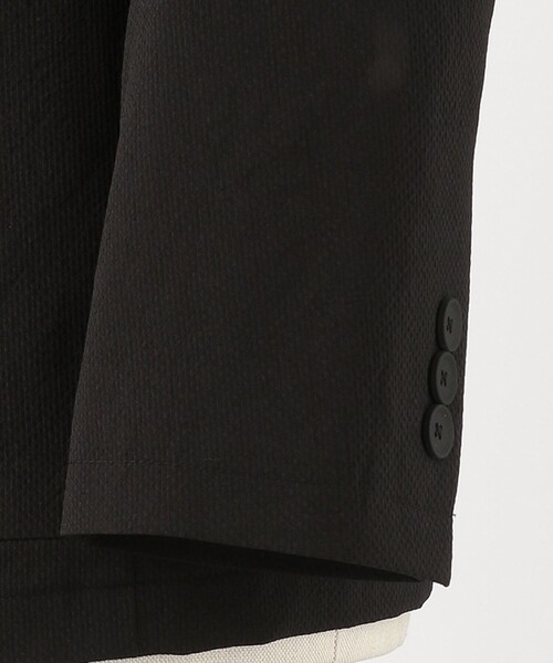 UNITED ARROWS（ユナイテッドアローズ）の「ドビー シングル 2ボタン テーラードジャケット UA COZY ―ストレッチ・撥水・ウォッシャブル・防しわ―（テーラードジャケット・メンズ・ブラック/ネイビー/グレー・S/M/L/XL/XXL）」の16枚目の写真
