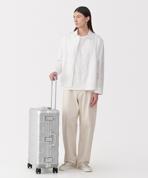 MUJI Labo〕アルミハードキャリーケース60リットル（スーツケース