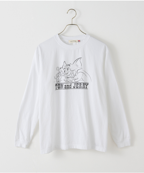 Plage - 【美品】plage2021SS★バックプリントT★プラージュ セール】《博多店・WEB限定》TOM and JERRY longsleeveTシャツ（T