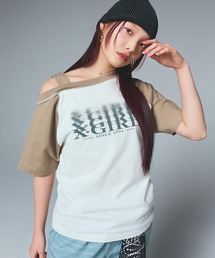 X-girl⭐︎エックスガール⭐︎フィッシャーマンオフショルトップス レースオフショルトップス SPIRALGIRL│SPIRALGIRL ｜スパイラル