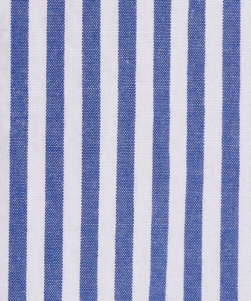 MACPHEE（マカフィー）の「コットンタイプライター フロントフリルワンピース（シャツワンピース・レディース・ホワイト/ブルー系その他2・36）」の11枚目の写真