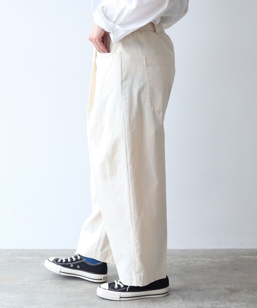 bulle de savon 馬布タックパンツ △馬布タックパンツ（その他パンツ）｜bulle de savon