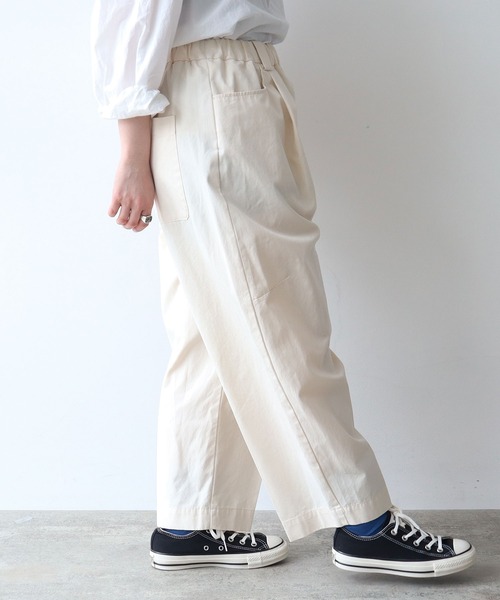 bulle de savon 馬布タックパンツ AMBIDEX Store 馬布 タックパンツ(F チャコール): bulle de savon