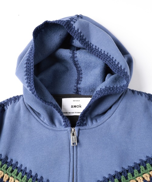 amok（アモク）の「HAND KNITTING FOODIE（ブルゾン・メンズ・その他2/その他1・S/M/L）」の13枚目の写真