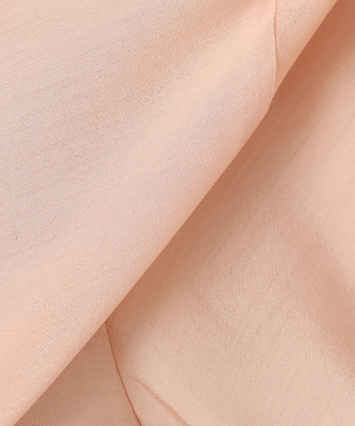 SLOBE IENA（スローブイエナ）の「シアーノーカラーシャツ（シャツ/ブラウス・レディース・オレンジ/グリーン/ホワイト・FREE）」の4枚目の写真