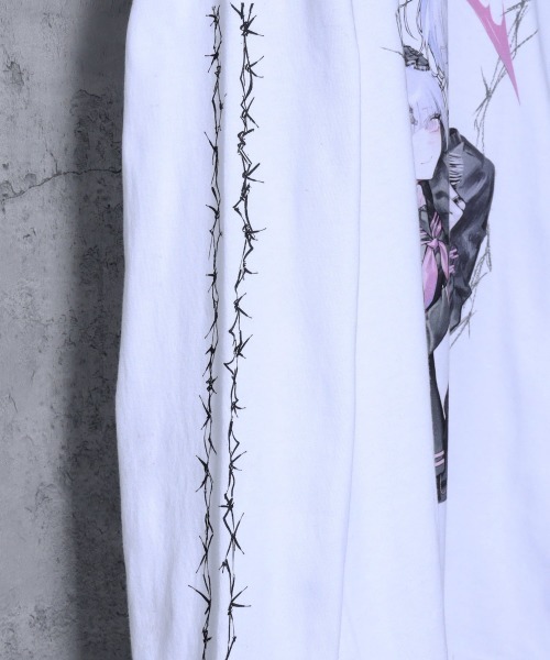 BONDイラストプリントロングTシャツ（Tシャツ/カットソー