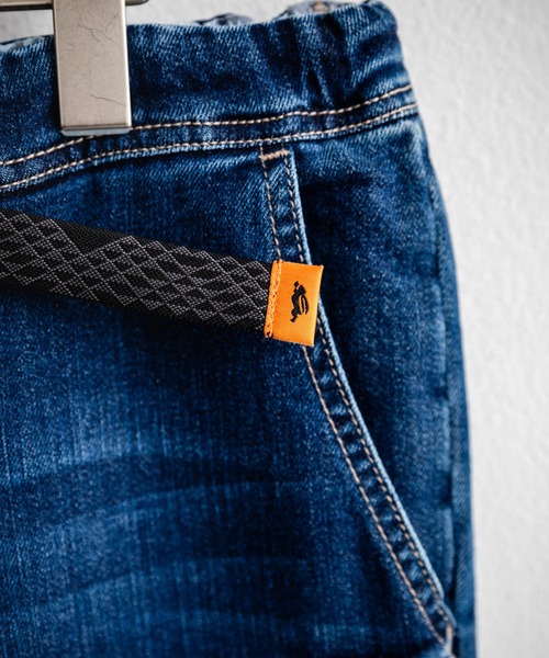 KRIFF MAYER（クリフメイヤー）の「KRIFF MAYER クリフメイヤー ストレッチデニムナロークライミング9分丈イージーアンクルパンツ 1644011A（デニムパンツ・メンズ・ライトブルー/ノンウォッシュ/ダークブルー・S/M/L/XL）」の4枚目の写真