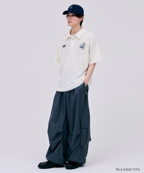 Anui（アニュイ）の「【ケアベア×Anui】フェザーポロシャツ（ポロシャツ・レディース・オフホワイト/ブラック・FREE）」の7枚目の写真