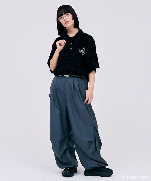 Anui（アニュイ）の「【ケアベア×Anui】フェザーポロシャツ（ポロシャツ・レディース・オフホワイト/ブラック・FREE）」の21枚目の写真