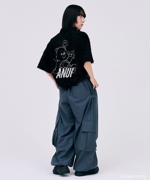 Anui（アニュイ）の「【ケアベア×Anui】フェザーポロシャツ（ポロシャツ・レディース・オフホワイト/ブラック・FREE）」の22枚目の写真