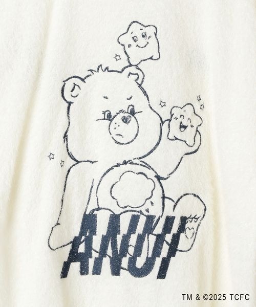 Anui（アニュイ）の「【ケアベア×Anui】フェザーポロシャツ（ポロシャツ・レディース・オフホワイト/ブラック・FREE）」の15枚目の写真